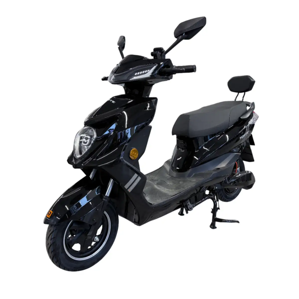 Електроскутер FORTE HAWK LITE 60В 20Аг, 2000Вт, до 45 км/год, запас ходу 50 км, чорний 151474 фото