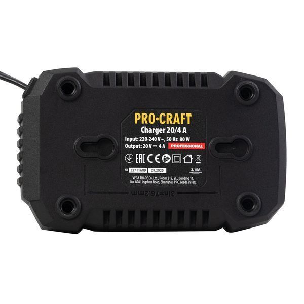 Аккумуляторный триммер Procraft PTA41 40 В (2&times;20 В), 2 АКБ 8 А&middot;ч + 2 ЗУ R20841 фото
