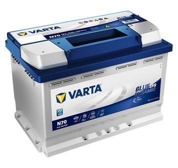Аккумулятор 70Ah-12v VARTA BD EFB R+ EN760 570 500 076 фото