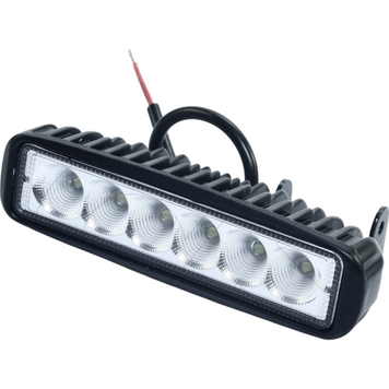 Прямоугольная Дополнительная LED Фара DK B2-18W-A FL, 18W - Широкий Луч DK B2-18W-A FL фото