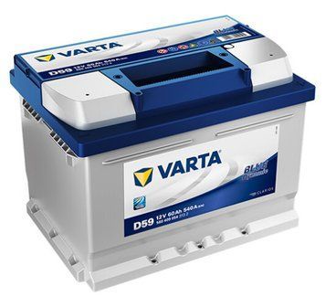 Акумулятор 60Ah-12v VARTA BD(D59)  R+ EN540 560 409 054 фото