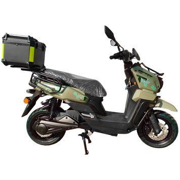 Скутер акумуляторний FORTE UNICORN-EV зелений + Термобокс 138251 фото