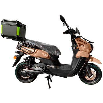 Скутер акумуляторний FORTE UNICORN-EV коричневий + Термобокс 143130 фото