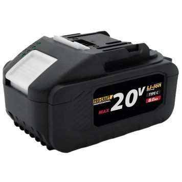 Аккумулятор Procraft Battery20/8C 20В, Li-Ion, 8 Ач, USB Type-C, высокострумовая 030287 фото
