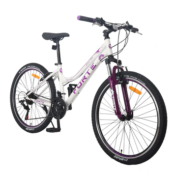 Велосипед жіночий Forte Aurora Women Bicycle 26" 21 швидкість рама 15" біло-рожевий 117814 фото
