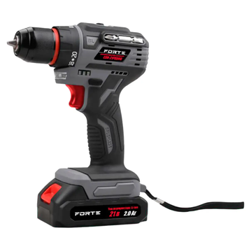 Акумуляторний шурупокрут Forte CDR-21PROMO, 21 В, 1&times;2 А&middot;год, 45 Н&middot;м, безщітковий, кейс 148237 фото