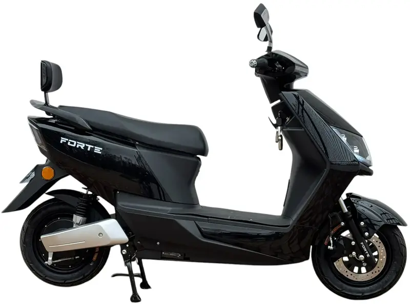 Електроскутер FORTE T3 60В 20Аг, 2000Вт, до 45 км/год, запас ходу 50 км, чорний 143129 фото