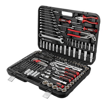 Набор инструментов INTERTOOL STORM, 233 шт., 1/2", 3/8", 1/4", Cr-V ET-8233 фото
