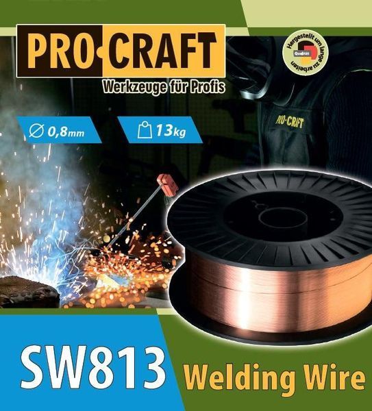 Сварочная проволока Procraft SW813 0.8 мм 13 кг SW813 фото