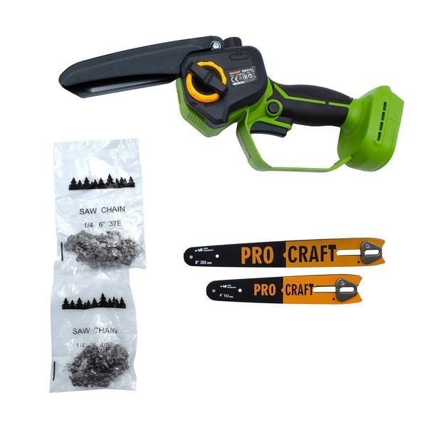 Аккумуляторная мини пила Procraft PKA45 Brushless 20В (без АКБ и ЗУ) 040404 фото