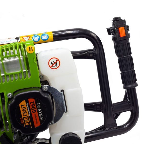 Бензобур Procraft PROFESSIONAL GD62, 58 см&sup3;, 1820 Вт (без шнека) 000621 фото