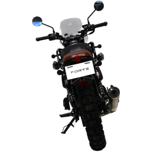Мотоцикл Forte Scrambler FT300-F6P 285 см&sup3; 6-ступінчастий чорний 141397 фото