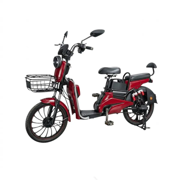 Велоскутер акумуляторний CLEO Forte 60В 12Аг, 800Вт, до 40 км/год, запас ходу 50 км, червоний 145152 фото