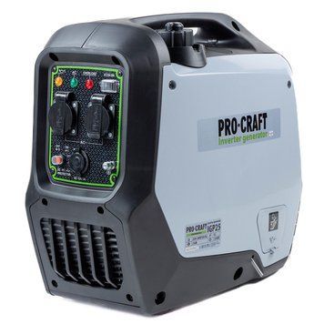 Інверторний бензиновий генератор Procraft IGP25, 4х тактний, одноциліндровий, 2 кВт/1,8 кВт, 0,57 л/г, запуск ручний. IGP25 фото