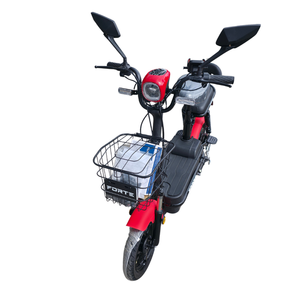 Електровелосипед FORTE LUCKY-WS350 48В 15Аг, 350Вт, до 35 км/год, запас ходу 45 км, червоний 145054 фото