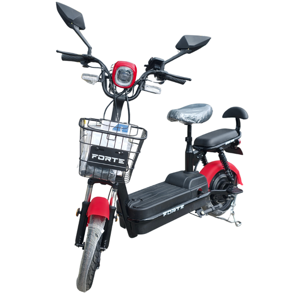 Електровелосипед FORTE LUCKY-WS350 48В 15Аг, 350Вт, до 35 км/год, запас ходу 45 км, червоний 145054 фото
