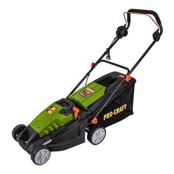 Газонокосилка индукционная Procraft NM2100, 1400 Вт, 3000 об/мин, 5 уровней: 20-65 мм, 380 мм, 50 л 021005 фото