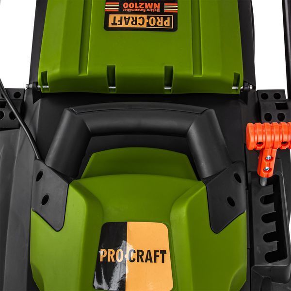 Газонокосарка індукційна Procraft NM2100, 1400 Вт, 3000 об/хв, 5 рівнів: 20-65 мм, 380 мм, 50 л 021005 фото