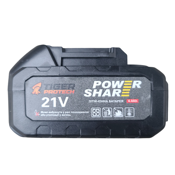 Аккумуляторная батарея TigerProTech 20/4 (20В, 4Ач) BAT-4A21V фото