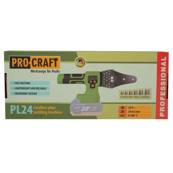 Аккумуляторный паяльник Procraft PL24 (без АКБ и ЗУ) 030270 фото