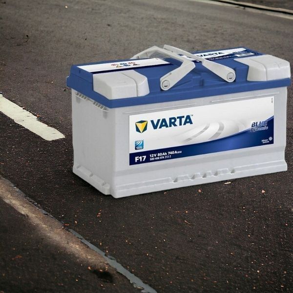 Автомобільний акумулятор VARTA 6СТ-80 R+ BLUE dynamic 580 406 074 фото