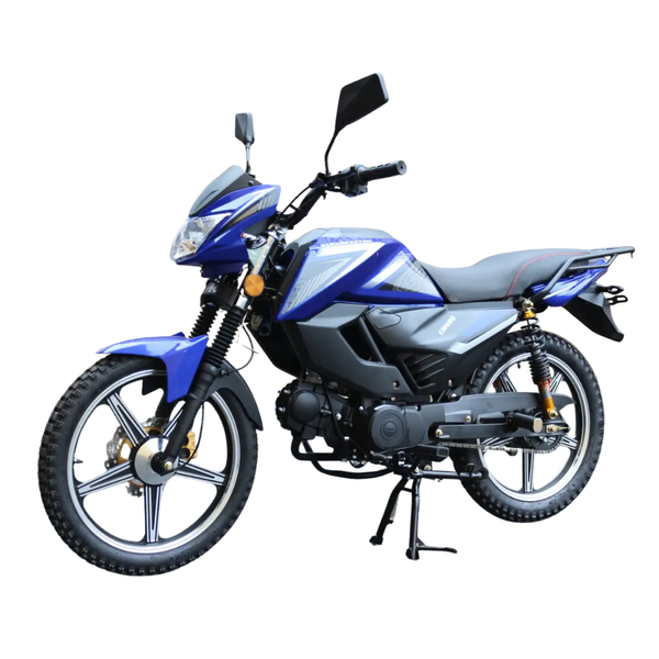 Мотоцикл дорожній Forte 125LX-B Синій 125 см&sup3;, 4-тактний, 90 км/год, витрата 2.3 л/100 км, LED, USB 144923 фото