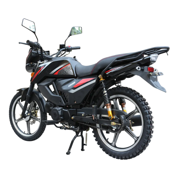 Мотоцикл дорожній Forte 125LX-B Чорний 125 см&sup3;, 4-тактний, 90 км/год, витрата 2.3 л/100 км, LED, USB 144919 фото