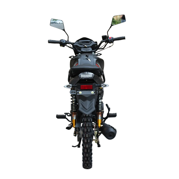 Мотоцикл дорожній Forte 125LX-B Чорний 125 см&sup3;, 4-тактний, 90 км/год, витрата 2.3 л/100 км, LED, USB 144919 фото