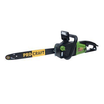 Цепная пила Procraft K2400 прямая, 2000 Вт, 14,3 м/мин, шаг 3/8, шина 40 см. K2400 фото