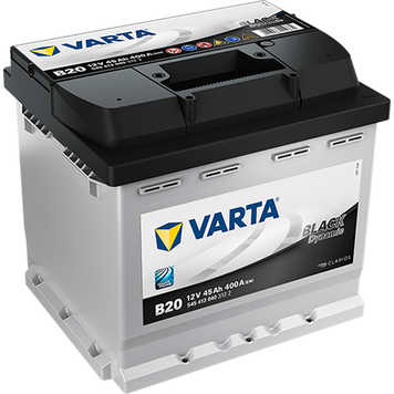 Автомобільний акумулятор Varta Black Dynamic B20 45Ah 400A L+  545 413 040 фото